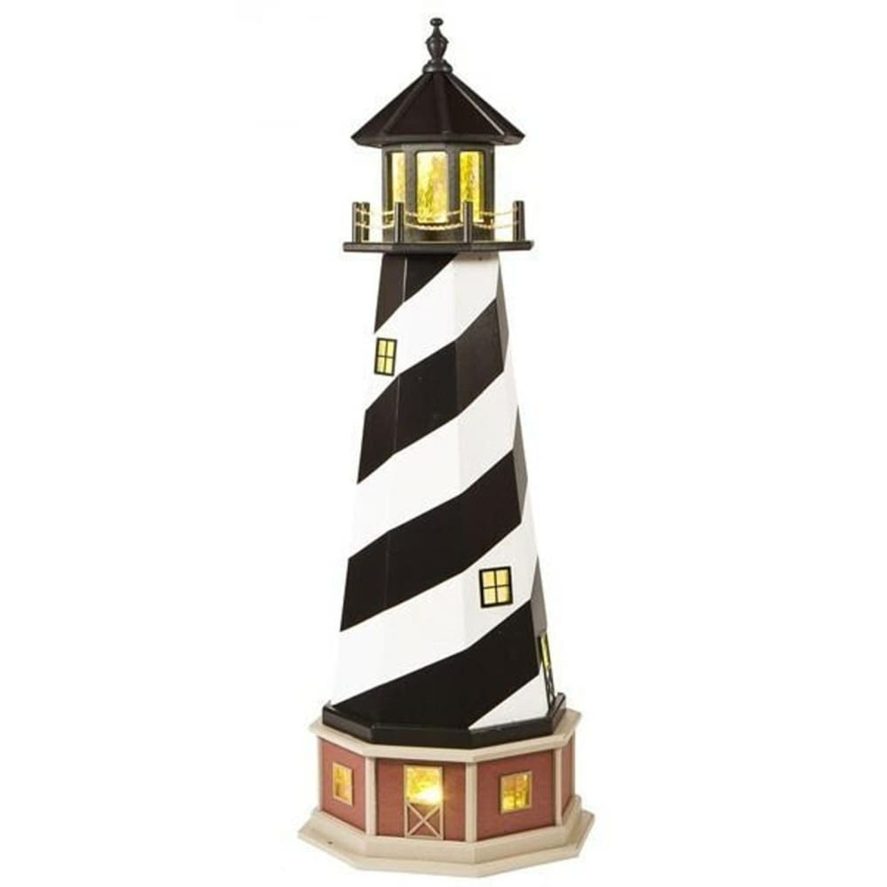 Wood Garden Lighthouses