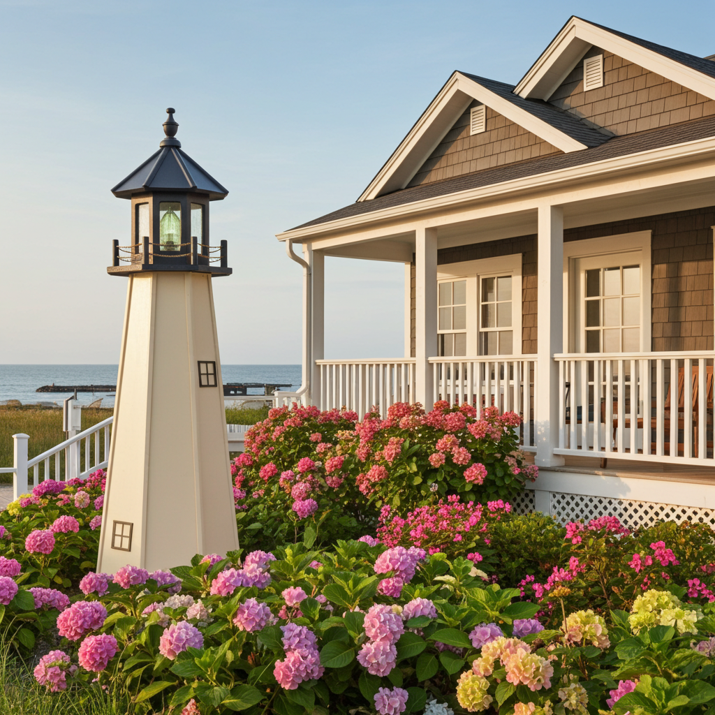 Amish Crafted Poly Garden Lighthouse - Thumbnail 3