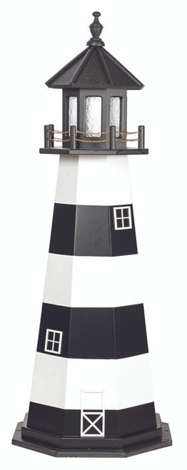 Amish handcrafted Cape Canaveral replica garden lighthouse made from poly.