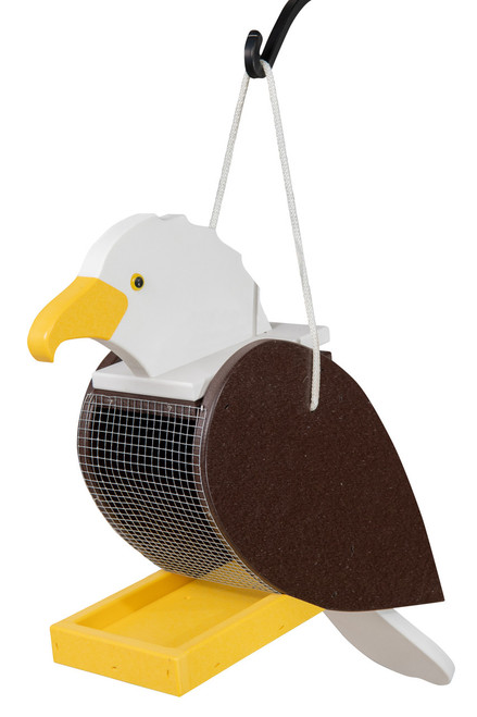 Zero Maintenance All-weather Poly Bird Feeder in Eagle Design