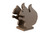 Sea Quest Rustic Collection poly indoor outdoor napkin holder - squirrel in weatherwood