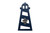 Sea Quest Collection poly bottle opener for indoor outdoor use, lighthouse design in patriot blue.