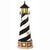 AZEK® PVC Cape Hatteras replica garden lighthouse, Amish crafted, 5 foot with base, interior lighting.
