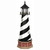 AZEK® PVC Cape Hatteras replica garden lighthouse, Amish crafted, 5 foot with base.