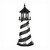 AZEK® PVC Cape Hatteras replica garden lighthouse, Amish crafted, 3 foot.