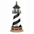 AZEK® PVC Cape Hatteras replica garden lighthouse, Amish crafted, 3 foot with base.