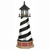 AZEK® PVC Cape Hatteras replica garden lighthouse, Amish crafted, 4 foot with base.
