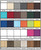 Premium poly color chart for outdoor dining chairs