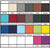 Poly color chart for outdoor dining chairs