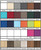 Premium poly outdoor furniture color chart