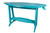 Surf-Aira 6 foot poly dining table in aruba blue