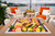 SeaAria Amish crafted poly ice pit stocked with refreshments for outdoor living space entertaining