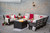 Mission style deep seating sectional poly patio furniture  by Finch™