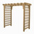 Amish made 6 Foot Lexington cedar arbor - unfinished