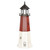 Amish crafted wood garden lighthouse, barnegat replica, 6 foot