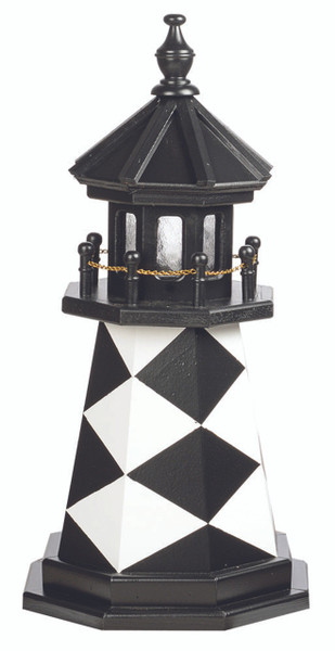 Amish Crafted Cape Lookout Replica PVC Lighthouse - Customizable