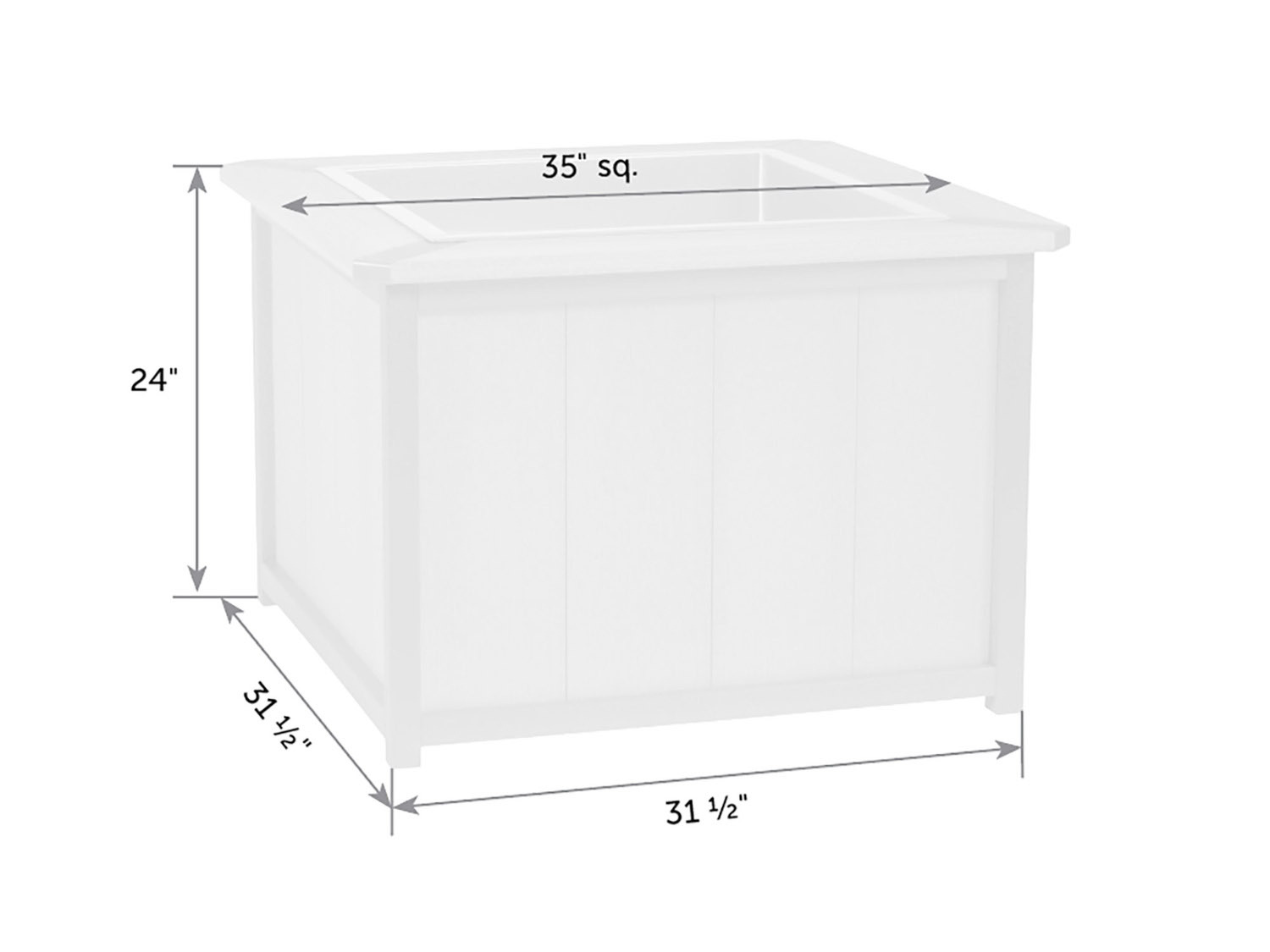 Poly Ice Pit Dimensions Diagram