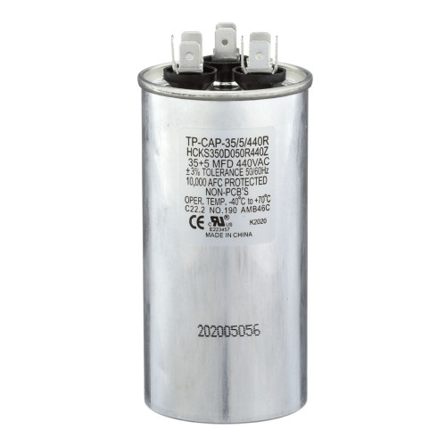 TRADEPRO® - TP-CAP-35/5/440R 35+5 MFD 440V Run Capacitor