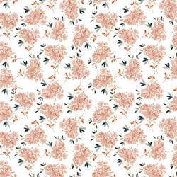 Rhodie Fabric in Blush colorway by AjoyeDesigns