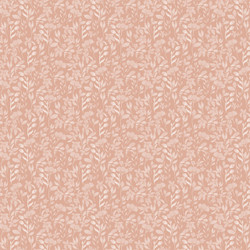 In the Garden Fabric in Blush colorway by AjoyeDesigns