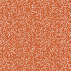 In the Garden Fabric in Persimmon colorway by AjoyeDesigns