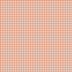 Garden Gingham Fabric in Persimmon colorway by AjoyeDesigns