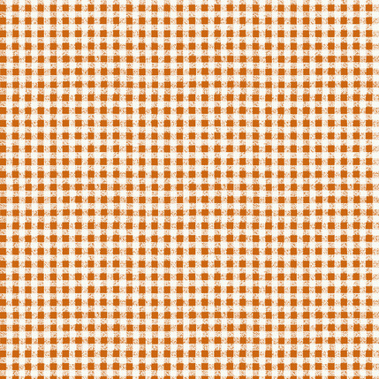 Check It Out Fabric Design (Frosted Pumpkin colorway)