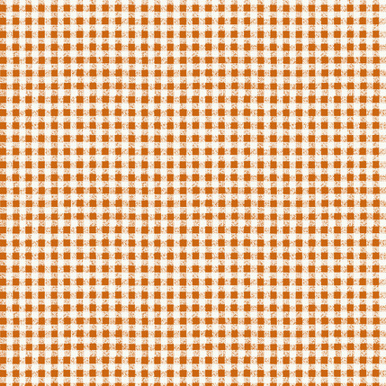 Check It Out Fabric Design (Frosted Pumpkin colorway)