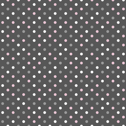 Spot Geometric Fabric Design (Charcoal Pink colorway)