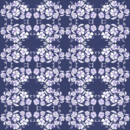 Poppy Floral Fabric Design (Nauset colorway)