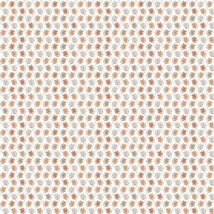 Waving Flowers Design (Copper colorway)