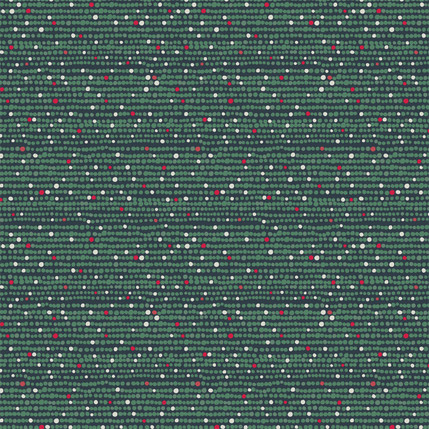 Beads Texture Fabric Design (Holiday Green colorway)