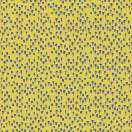 India Abstract Fabric Design (Chartreuse colorway)