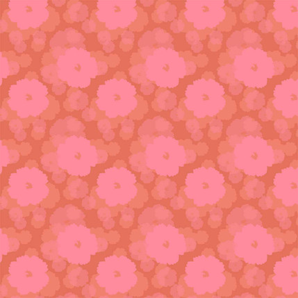 Soft Bloom (Coral colorway)