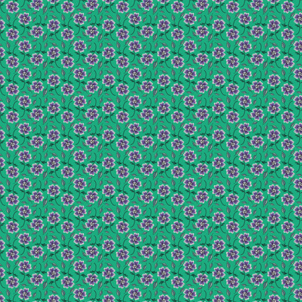 Paper Daisies (Green colorway)