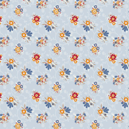 Travel Packs Fabric Design (Open Sky colorway)