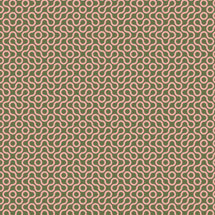 Circuits Fabric Design (Seaweed colorway)