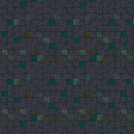 Inky Squares Fabric Design (Coneflower Garden colorway)