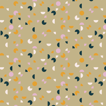 Niblets Fabric Design (Mint colorway)