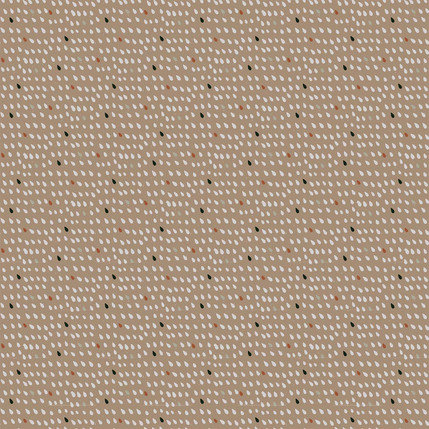 Raindrops Fabric Design (Stone colorway)