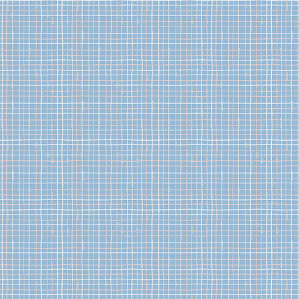 Fleck Plaid (Cornflower Blue colorway)