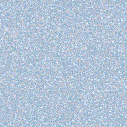 Oscar Stamp (Cornflower Blue colorway)