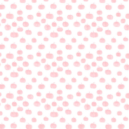 Pumpkin Piñata Holiday Fabric Design (Blush colorway)