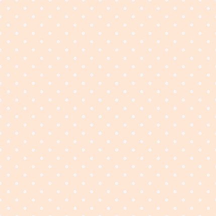 Little Dots Geometric Fabric Design (Blush colorway)