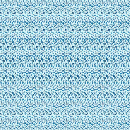 Ocean Foam Fabric Design (Nautical colorway)