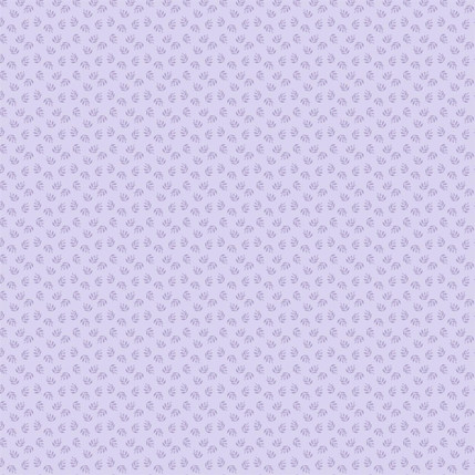 Tossed Love Fabric Design (Lilac colorway)