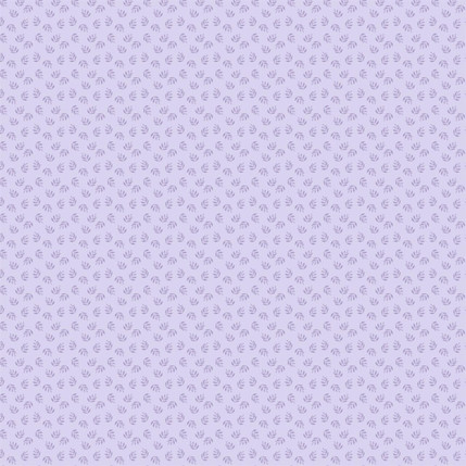Tossed Love Fabric Design (Lilac colorway)