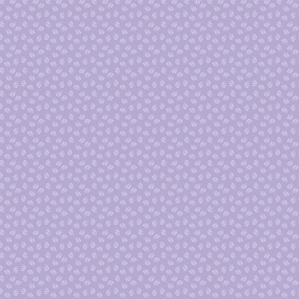 Tossed Love Fabric Design (Periwinkle colorway)