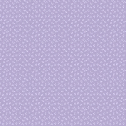 Tossed Love Fabric Design (Periwinkle colorway)