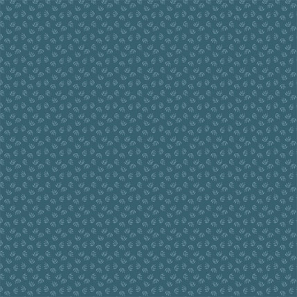 Tossed Love Fabric Design (Tranquil colorway)